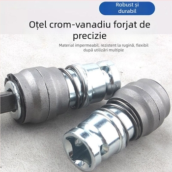 Adaptor pentru ciocanul cu impact și șurubelniță electrică, cu ax pătrat de 1/2 inch