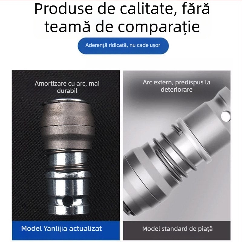 Adaptor pentru ciocanul cu impact și șurubelniță electrică, cu ax pătrat de 1/2 inch