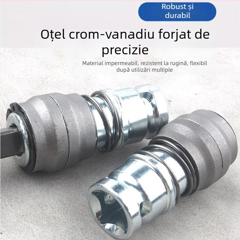 Adaptor pentru ciocanul cu impact și șurubelniță electrică, cu ax pătrat de 1/2 inch