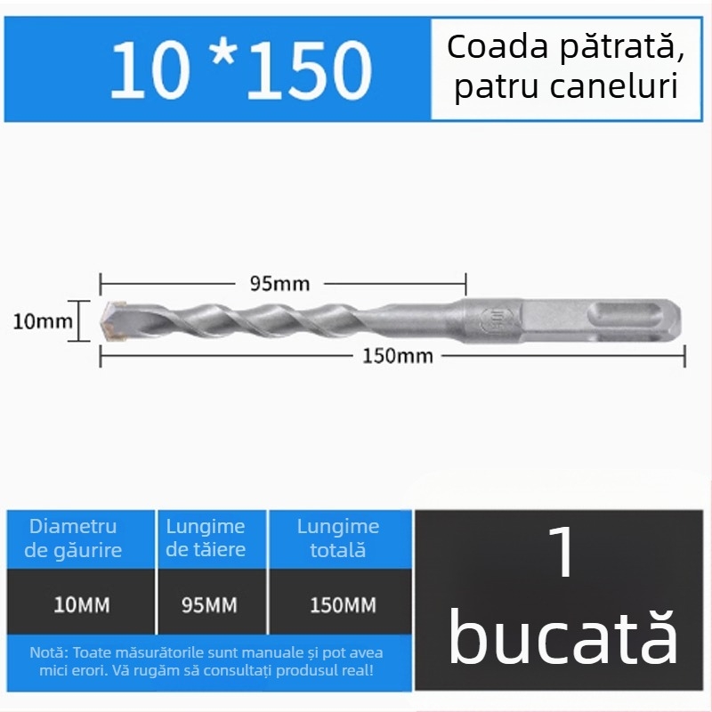 Adaptor pentru ciocanul cu impact și șurubelniță electrică, cu ax pătrat de 1/2 inch