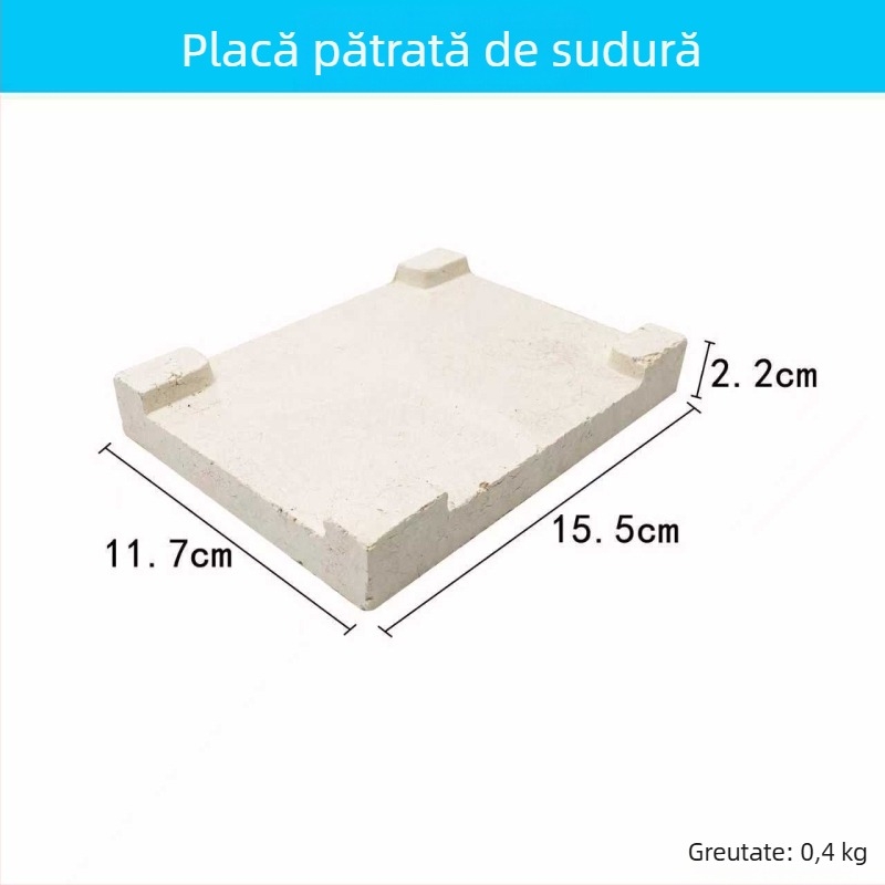 Cărămidă refractară cu structură în faguri, stație de lipire pătrată cu șase picioare, placă de lipire permeabilă pentru bijuterii
