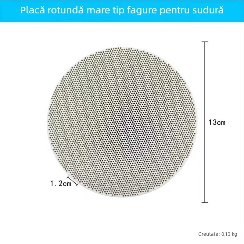 Cărămidă refractară cu structură în faguri, stație de lipire pătrată cu șase picioare, placă de lipire permeabilă pentru bijuterii