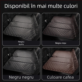 Pat de dormit pliabil pentru mașină, fără aer — saltea pentru dormit pe bancheta din spate, călătorii și camping
