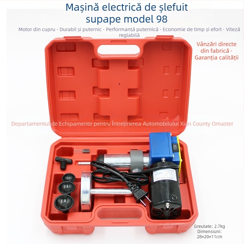 Mașină electrică de șlefuit supape auto pentru reparații