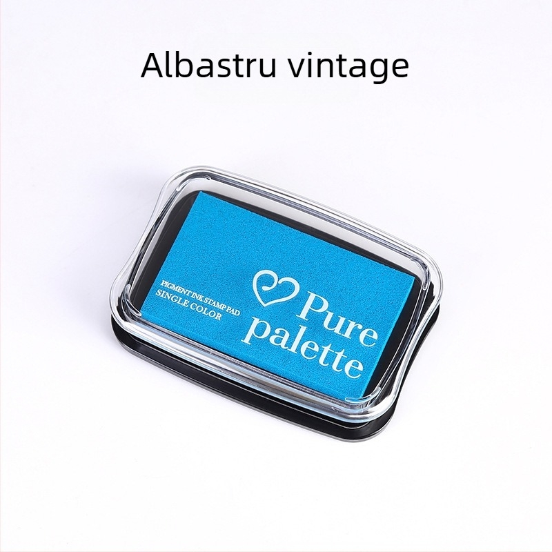 Set tampoane cerneală în culori vintage, șapte nuanțe, rezistente la decolorare, tampoane creative pentru ștampile