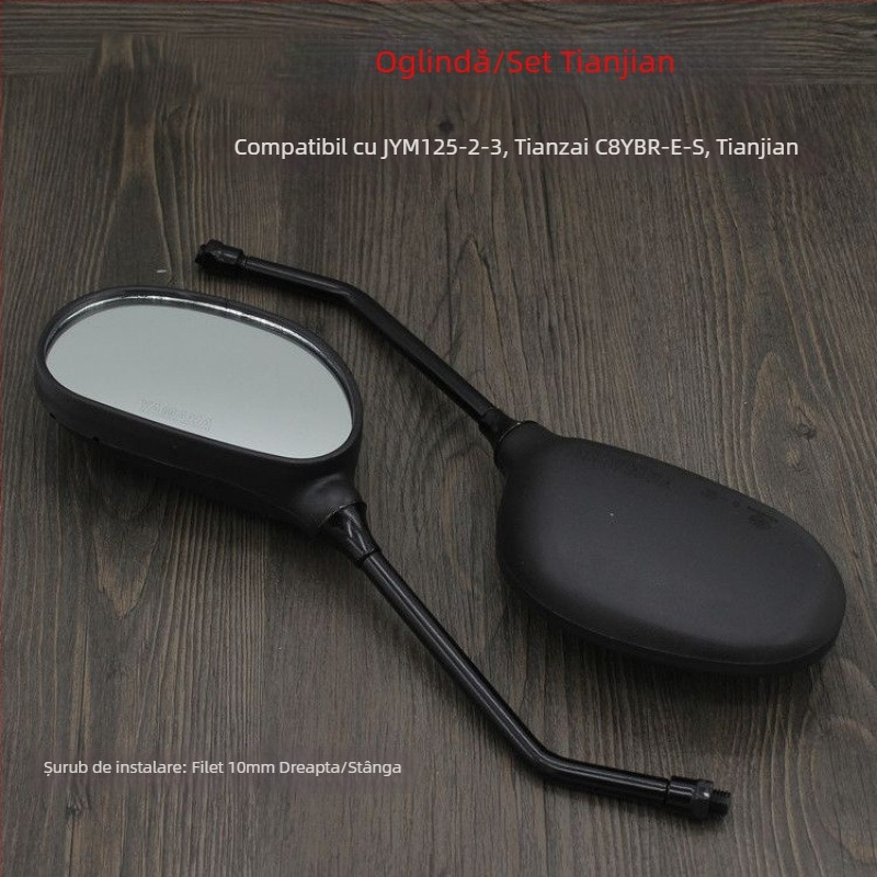 Oglindă retrovizoare Diamond Leopard pentru motocicletă WYJH70DY100 QS110GSGT125 – accesorii oglindă