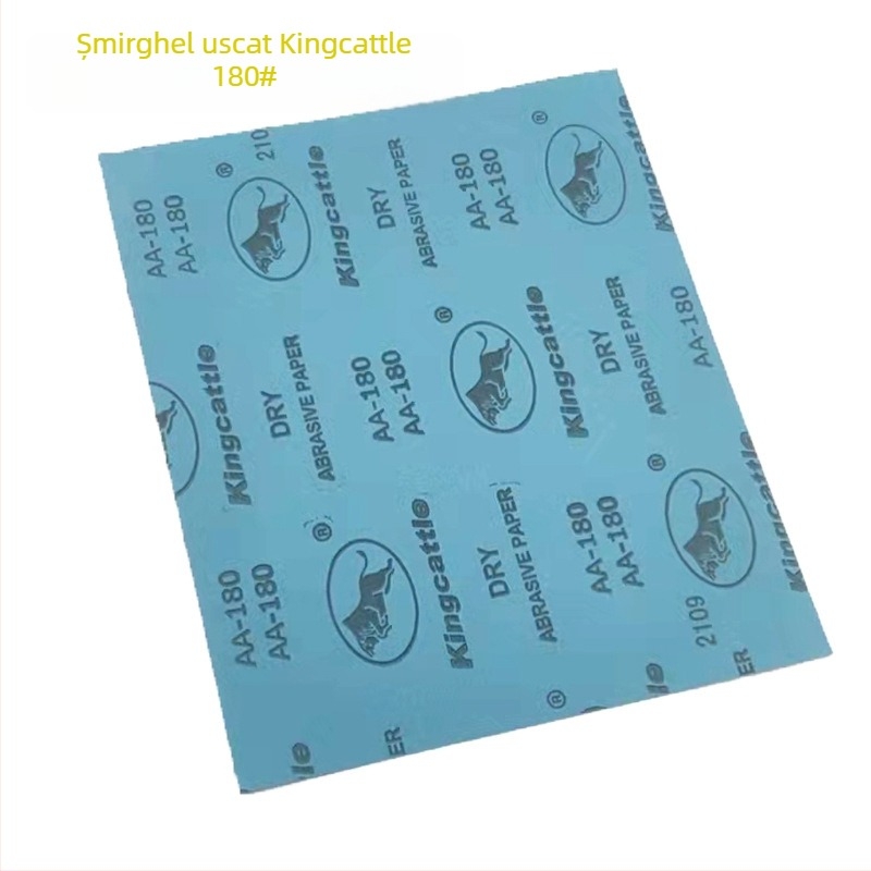 Brand Taurus: Şmirghel uscat pentru mobilier, vopsitorie și tâmplă – hârtie abrazivă, pânză abrazivă și granule abrazive (230 × 280 mm)