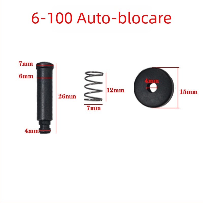 Set pini și butoane cu autoblocare pentru carcasa capului de la șlefuitorul unghiular, compatibil cu modelele 6-100 și 9523