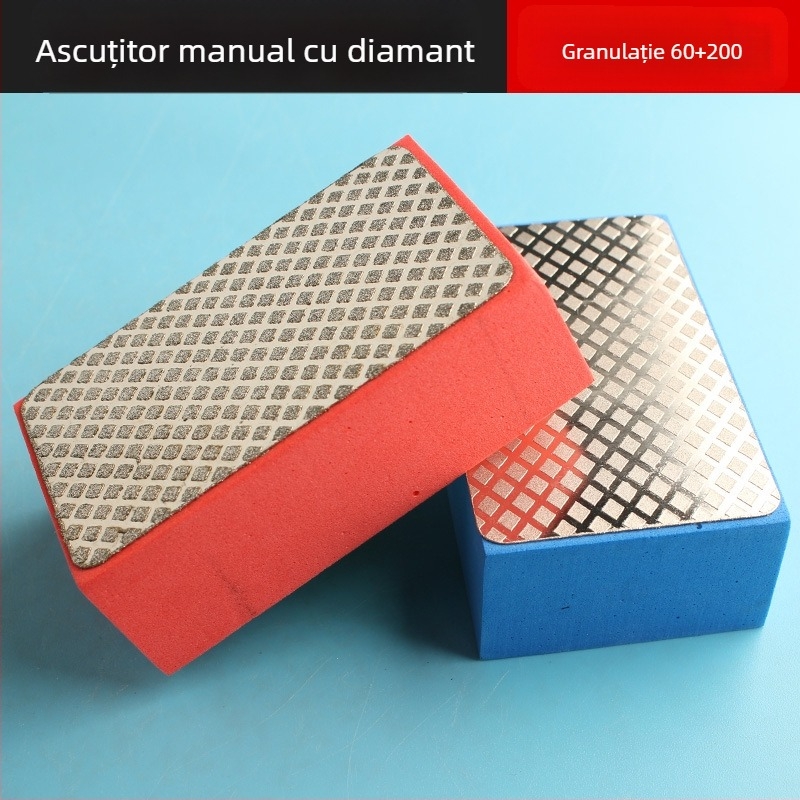Unealtă diamantată pentru finisarea și șlefuirea marginilor plăcilor: tăierea și lustruirea marginilor pe sticlă, lemn, ardezie și marmură