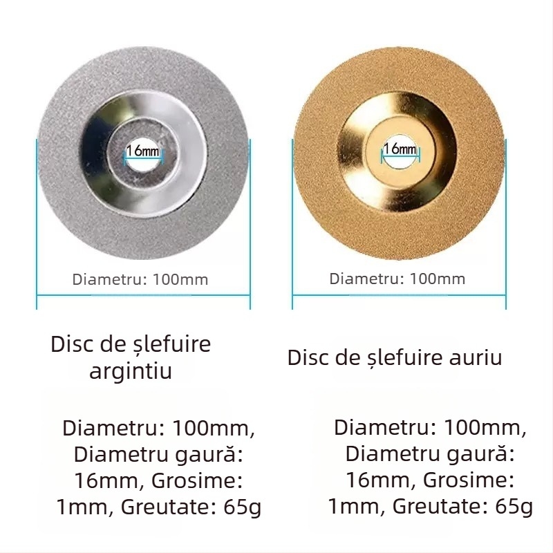 Disc diamantat pentru tăiere și șlefuire plăci, sticlă, marmură și piatră