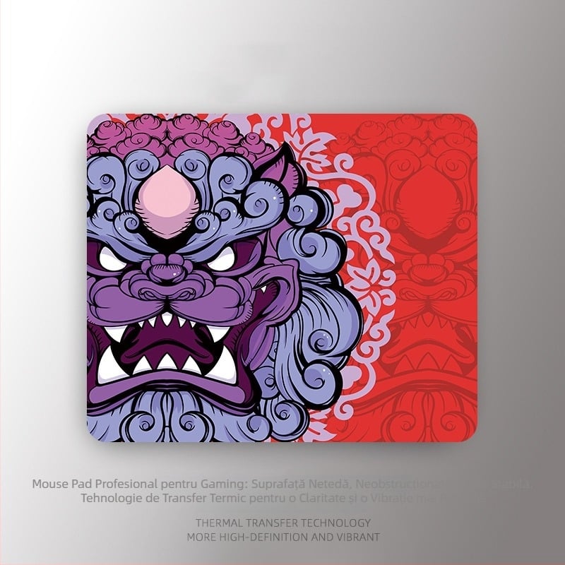 Mouse pad de gaming Lion King pentru Esports FPS, ultra mare, suprafață netedă, grosime extra CS:GO covoraș pentru birou