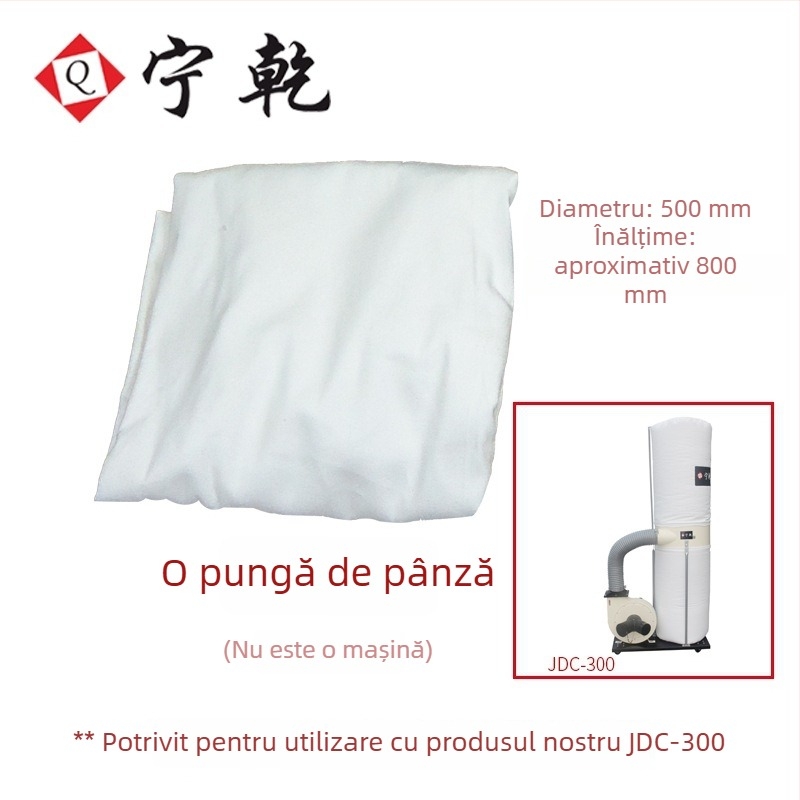 Accesorii Ninggan pentru aspirator și colector de praf: racord trifurat cu gură flanșată pentru sacul de pânză, valve, adaptor de aspirație pentru podea, inel fix și clemă pentru țeavă