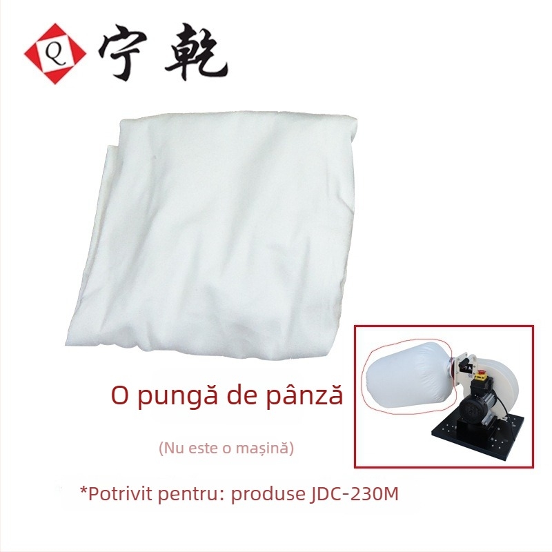Accesorii Ninggan pentru aspirator și colector de praf: racord trifurat cu gură flanșată pentru sacul de pânză, valve, adaptor de aspirație pentru podea, inel fix și clemă pentru țeavă