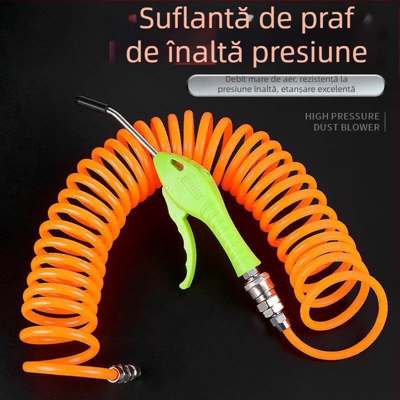 Pistol de suflare a praful cu presiune înaltă, pistol de aer extensibil puternic, pompă de aer, compresor de aer, pistol de pulverizare, unealtă pneumatică, pistol de eliminare a prafului pentru camioane