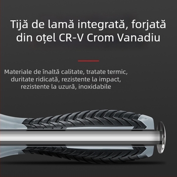 Șurubelniță manuală industrială cu tijă hexagonală groasă, din oțel crom-vanadiu Cr-V