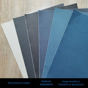 Patch din poliester pentru repararea canapelei, autoadeziv, cu Velcro pe spate