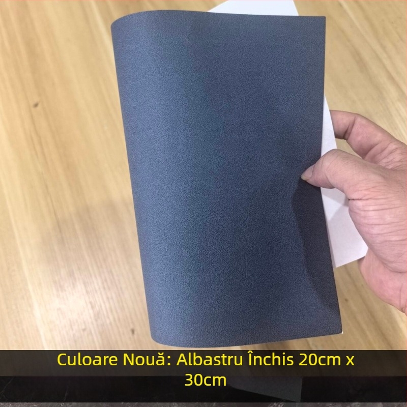 Patch din poliester pentru repararea canapelei, autoadeziv, cu Velcro pe spate