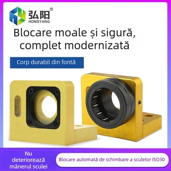 Suport de cuțit cu blocare pentru mașină CNC de tăiere ISO30, gravură în lemn