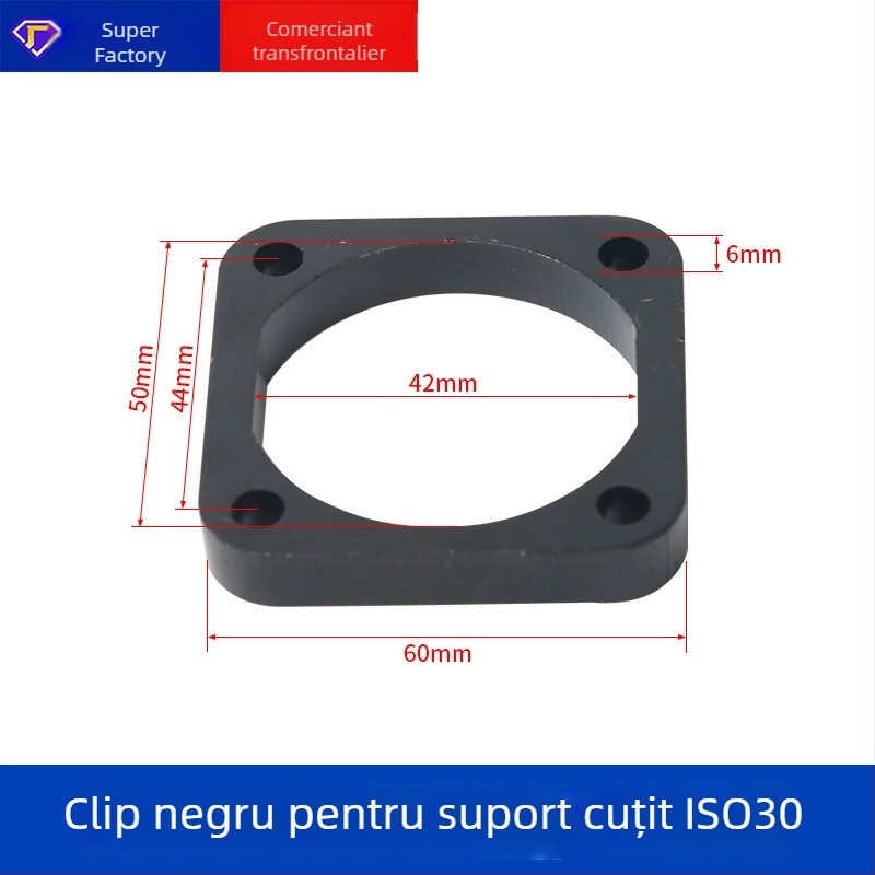 Suport de cuțit cu blocare pentru mașină CNC de tăiere ISO30, gravură în lemn