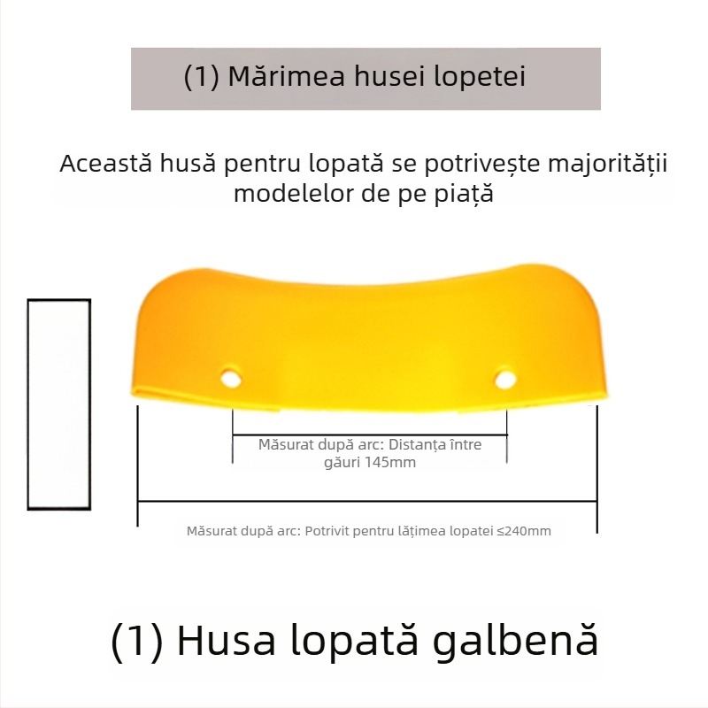 Accesorii pentru mașina de demontat pneuri: husă protectoare mare pentru dalta demontare