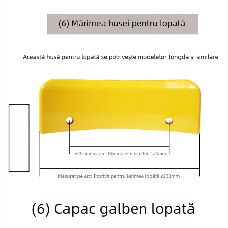 Accesorii pentru mașina de demontat pneuri: husă protectoare mare pentru dalta demontare