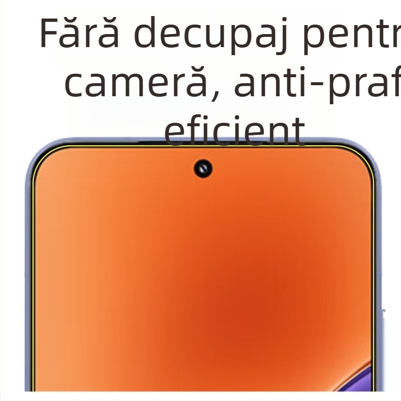 Protecție ecran Xiaomi 15 din sticlă temperată, cu deblocare prin amprentă ultrasonică, antiamprentă, fără pori