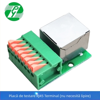 RJ45 bloc terminal fără sudură, adaptor de date pentru montaj pe șină