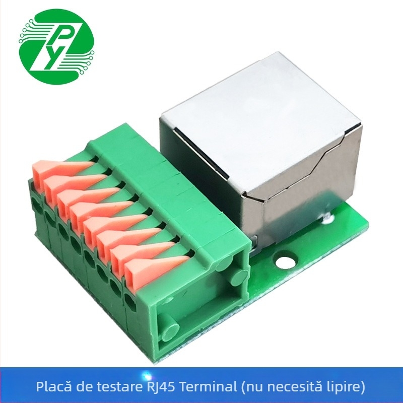 RJ45 bloc terminal fără sudură, adaptor de date pentru montaj pe șină
