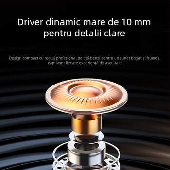Căști cu fir clip-on, USB-C / 3,5 mm, sunet de înaltă calitate, durabile, design non-in-ear, universale pentru telefoane și calculatoare, cablu prelungit