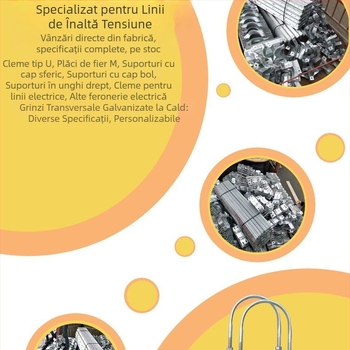 Clește UT pentru cabluri pentru linii de alimentare, cleme din cupru și aluminiu, serie cu canale paralele