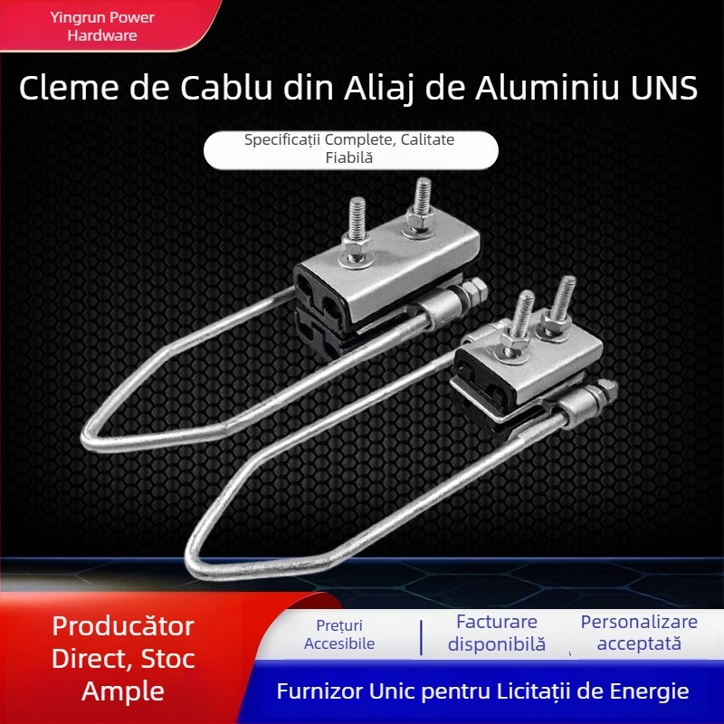 Cleme pentru cabluri în buclă, seria JNS, izolate, cu conductivitate înaltă, patru conductori