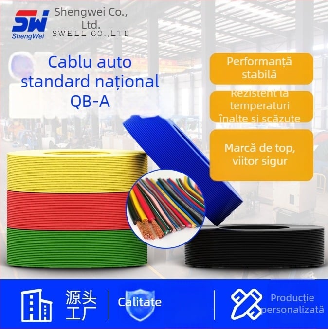 QB-A cablu auto, cablu de conectare de joasă tensiune pentru mașină, cablu electronic auto rezistent la frig