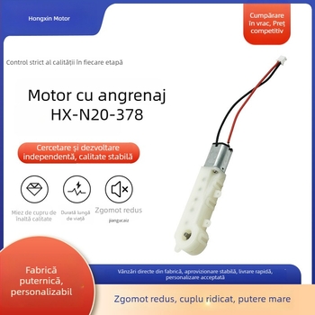 Motor micro N20 DC personalizat cu cutie planetară din plastic pentru echipamente de înfrumusețare, monitorizare a încuierii inteligente