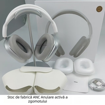Căști supraaurale P9A+ ANC Bluetooth cu bureți magnetici pop-up, wireless, autonomie a bateriei lungă