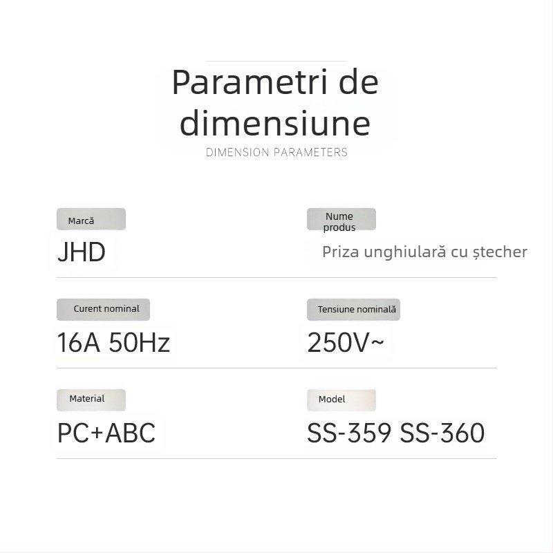 Conector IEC C19/C20 în unghi, priză pentru PDU în camera serverelor