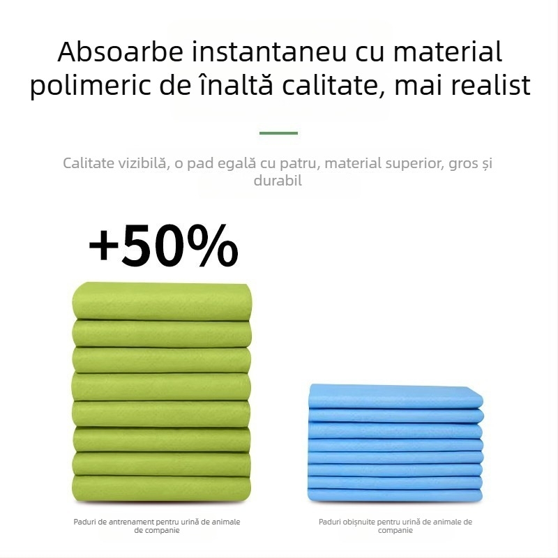 Covoraș de urină pentru câini, pernă de antrenament absorbantă, de unică folosință, imprimată