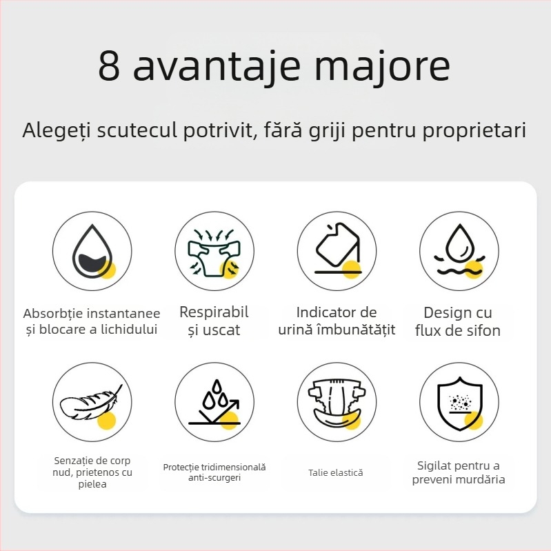 Scutece pentru câini pentru masculi și femele, pantaloni de antrenament pentru câini, pantaloni anti-urinare, pantaloni menstrual pentru câini