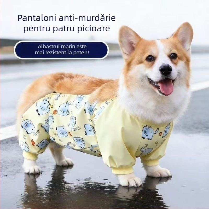 Îmbrăcăminte pentru burta pentru câini mici și de talie mijlocie, haină pentru animale de companie care protejează burta de murdărie, praf și insecte, pentru toate anotimpurile.