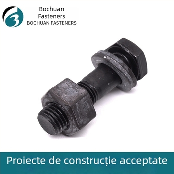Șurub GB1228 pentru structuri din oțel, cap hex mare, înaltă rezistență, clasa 10.9