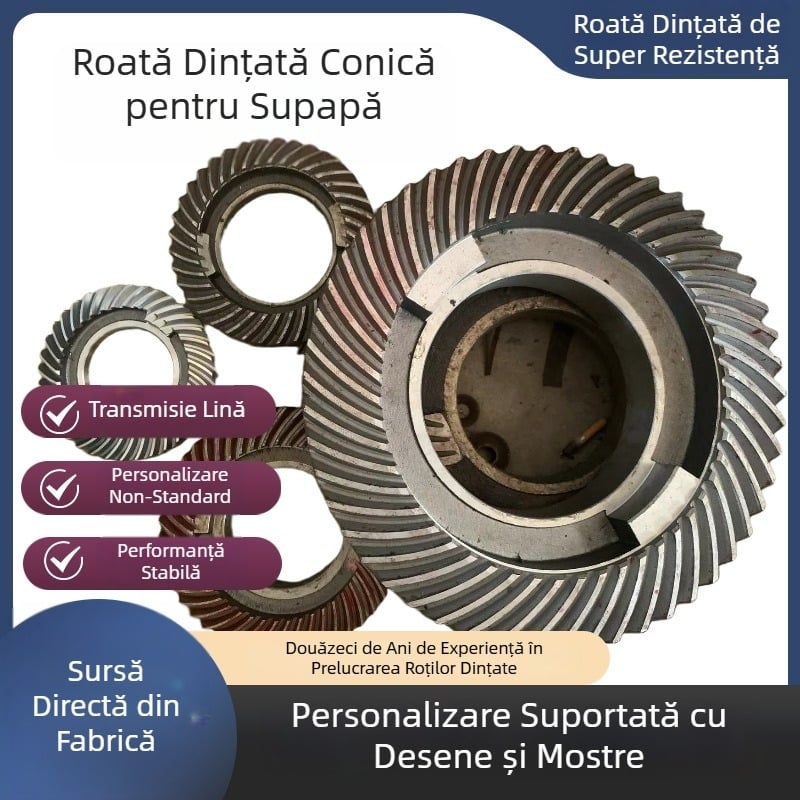 Ba000-3 serie cutie de transmisie conică cu dinți elicoidali pentru acționare directă