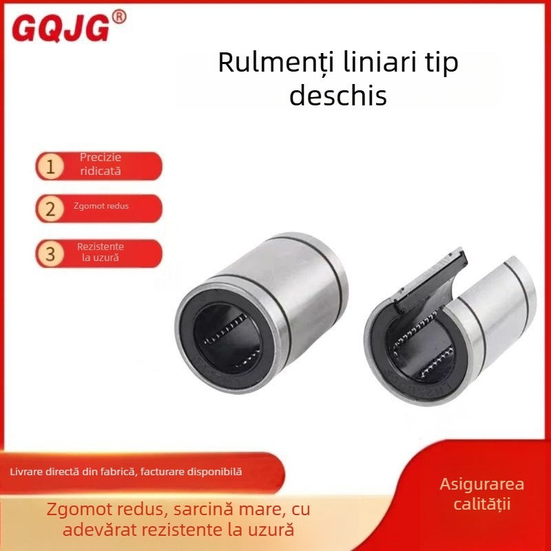 LM10UU-OP LM12UU-OP Lagăre liniare pentru mașinile de gravură, rulment cilindric