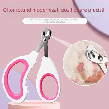Clește pentru unghii de pisică pentru animale de companie, pentru pisici și câini, ușor de folosit