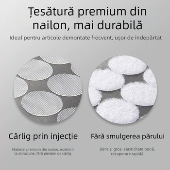DIY placă din fetru cu Velcro pentru artă cu mărgele — depozitare decorativă și fixare cu bază adezivă, fără găuri