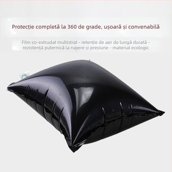 Plic cu bule negre pentru pălării, protecție anti-comprimare, pernă gonflabilă pentru expediere