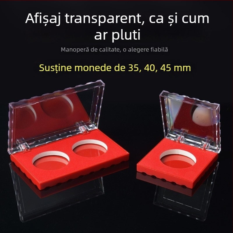 Medalie comemorativă din argint, într-o cutie cadou cu husă din plastic, vânzare en-gros