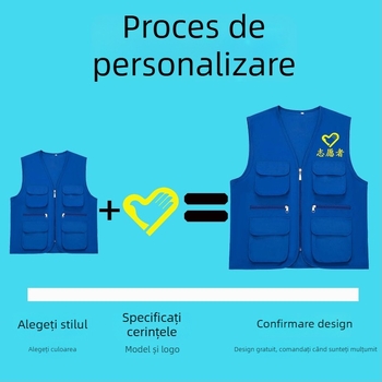 Vesta publicitară cu mai multe buzunare, vestă regizor personalizată, îmbrăcăminte de pescuit în aer liber cu logo imprimat, îmbrăcăminte de lucru pentru voluntari