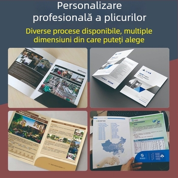 Copertă de contract din hârtie kraft A4 cu dosar color, inserție pe o singură pagină și imprimare pentru dosar de licitație