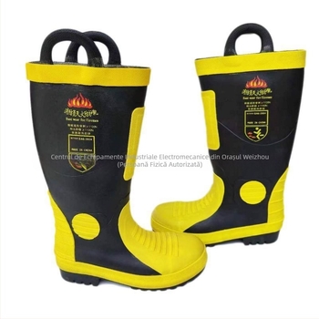 Ghete de protecție antiincendiu cu vârf din oțel, protecție la ploaie și la produsele chimice, pentru minerit și pescuit