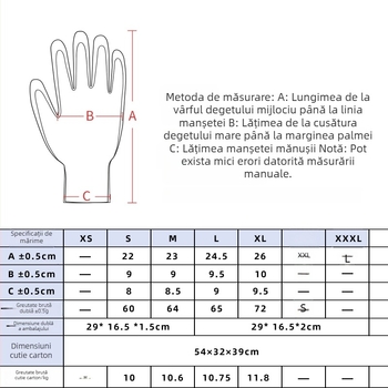 Mănuși pentru șantier: rezistente la abraziune, protecție la tăiere și perforare, HPPE PU, nivel 5, nivel D, antiderapante