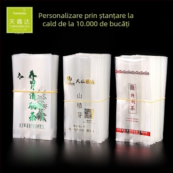 Pungă interioară vidată, transparentă mată, pentru frunze de ceai, 5-250 g, ambalaj de unică folosință